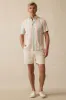 SS BREEZE SHIRT Bay Reef Stripe sold by REVOLVR Menswear