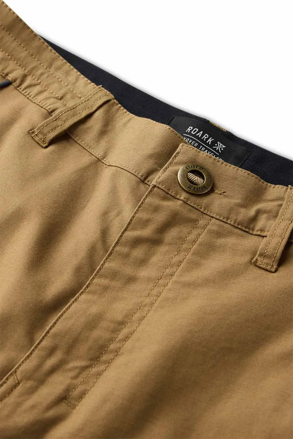 LAYOVER PRO TRAVELER SHORT Dark Khaki sold by REVOLVR Menswear product image thumbnail 3
