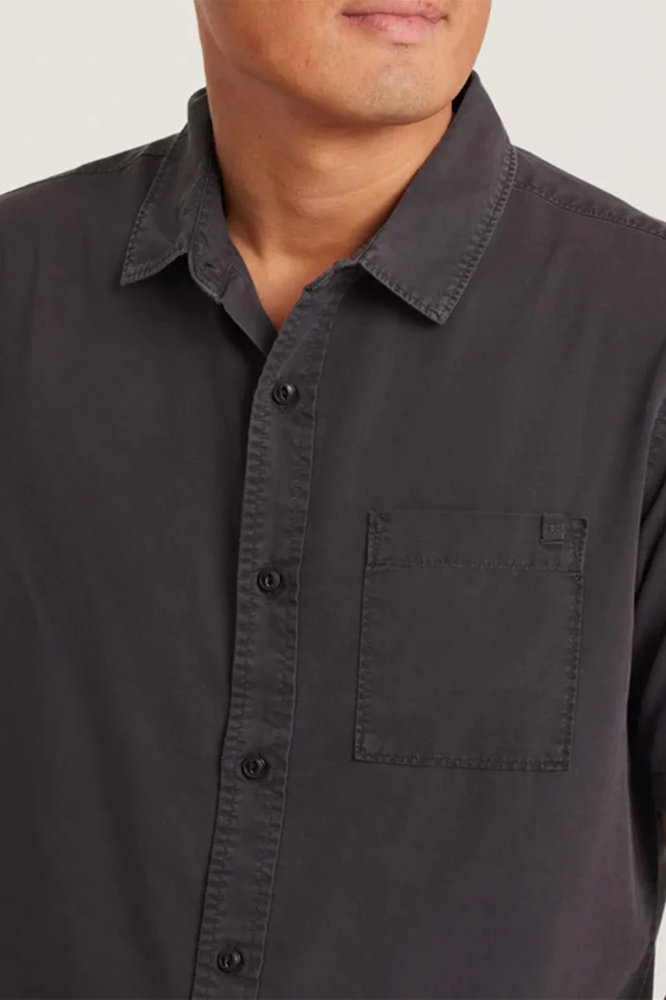 MADE TO FADE SS Washed Charcoal sold by REVOLVR Menswear product image thumbnail 4