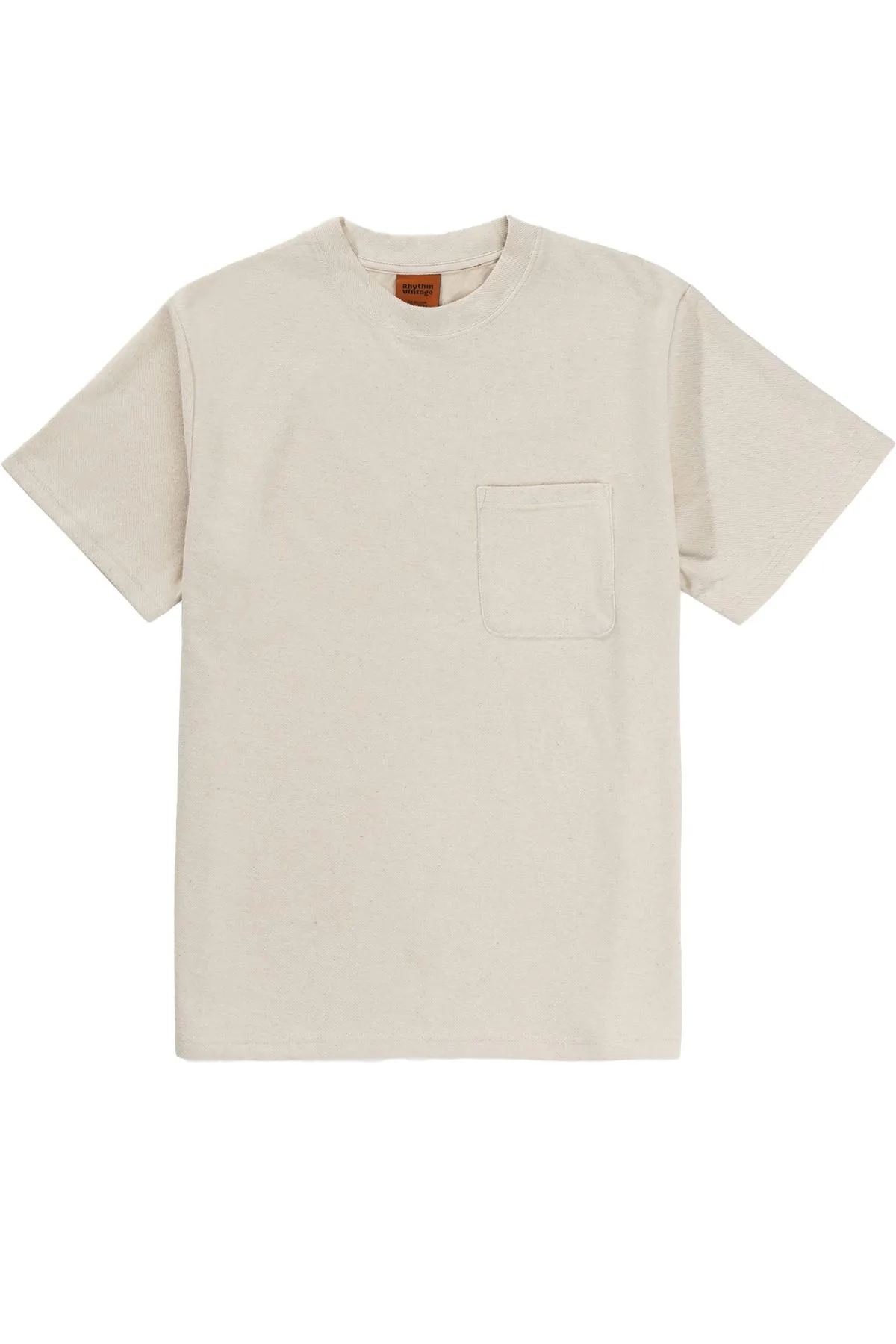 VINTAGE TERRY SS TSHIRT Natural sold by REVOLVR Menswear