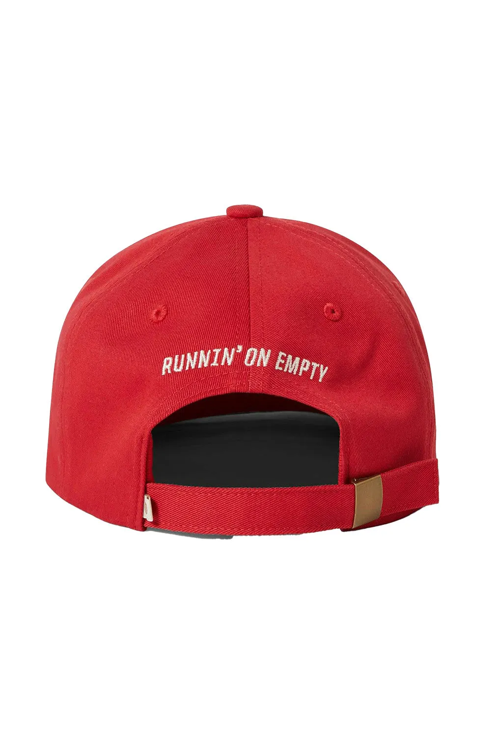 RUNNING ON EMPTY HAT Crimson/White sold by REVOLVR Menswear product image thumbnail 2