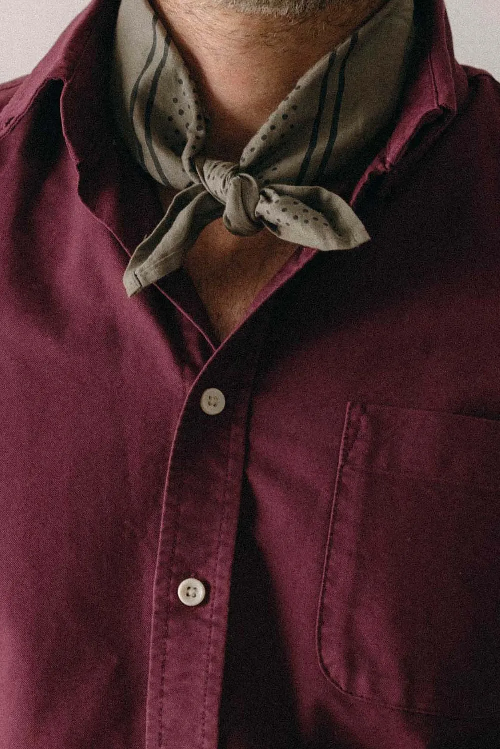 THE JACK Burgundy Oxford sold by REVOLVR Menswear product image thumbnail 4