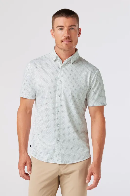 HALYARD SS Pale Green Pyramid sold by REVOLVR Menswear