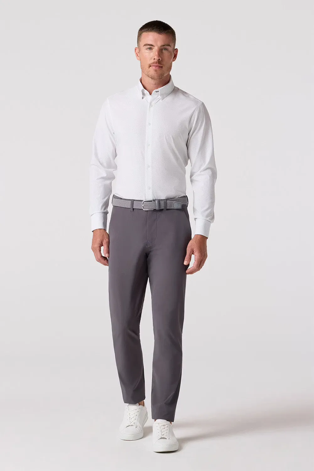 LEEWARD LS Olive Micro Dot sold by REVOLVR Menswear product image thumbnail 2