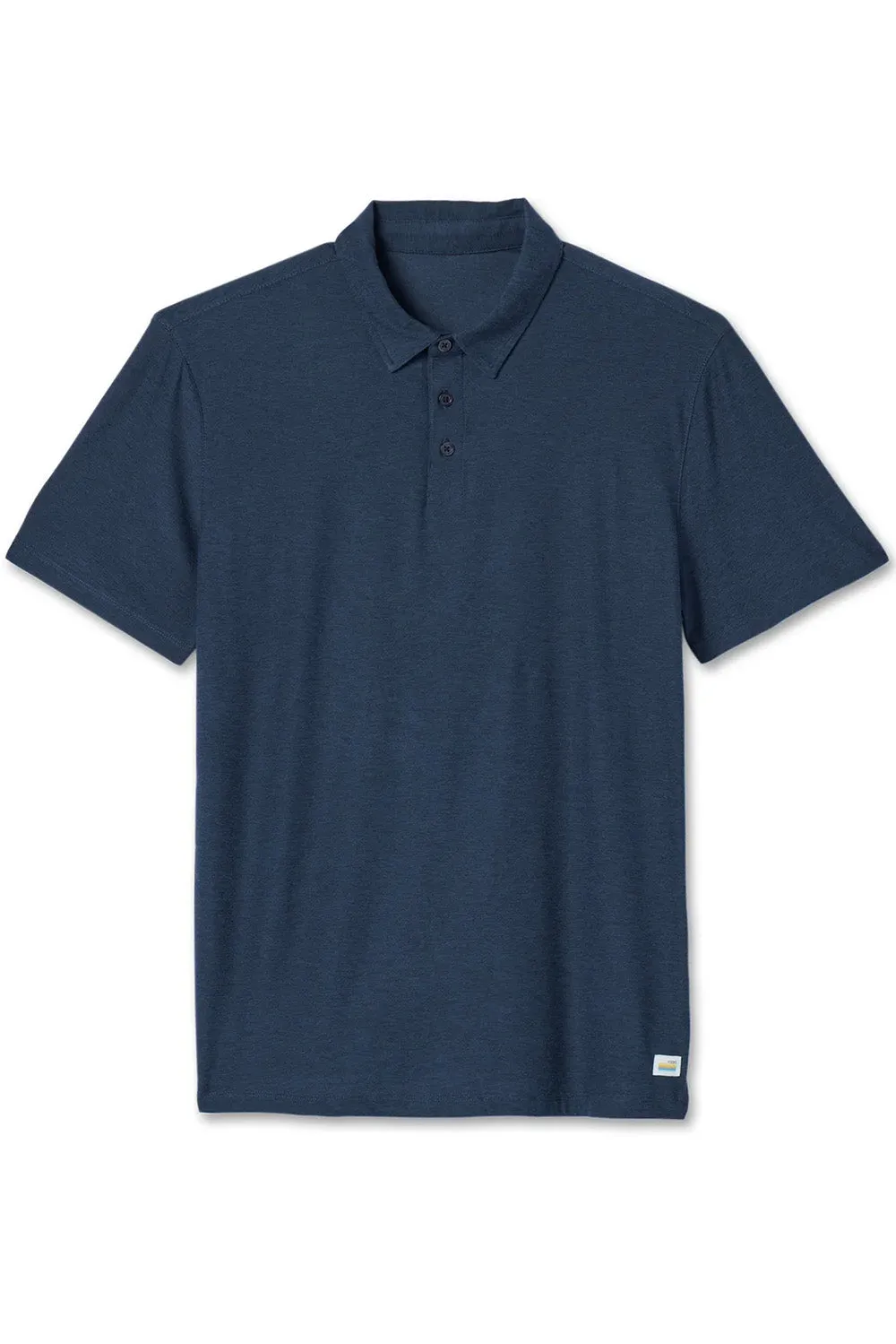 STRATO TECH POLO Navy Heather sold by REVOLVR Menswear