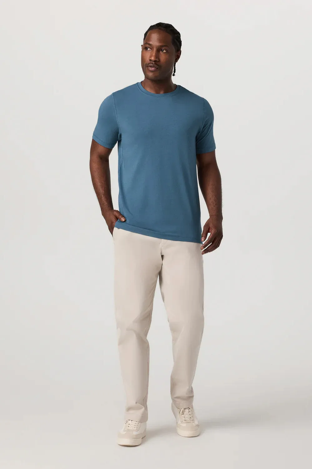 TUVALU TEE Pool Blue sold by REVOLVR Menswear product image thumbnail 4