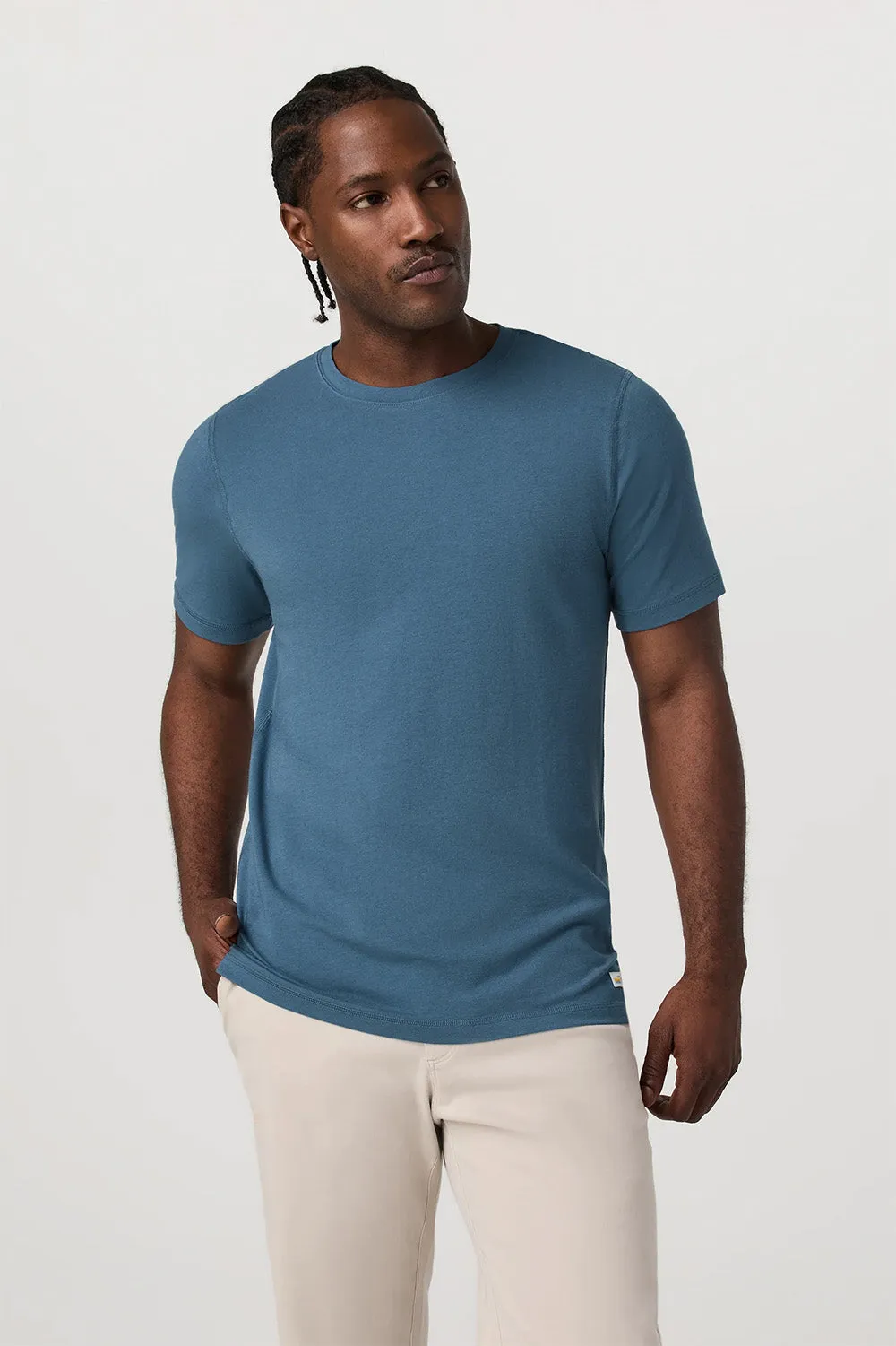 TUVALU TEE Pool Blue sold by REVOLVR Menswear product image thumbnail 2