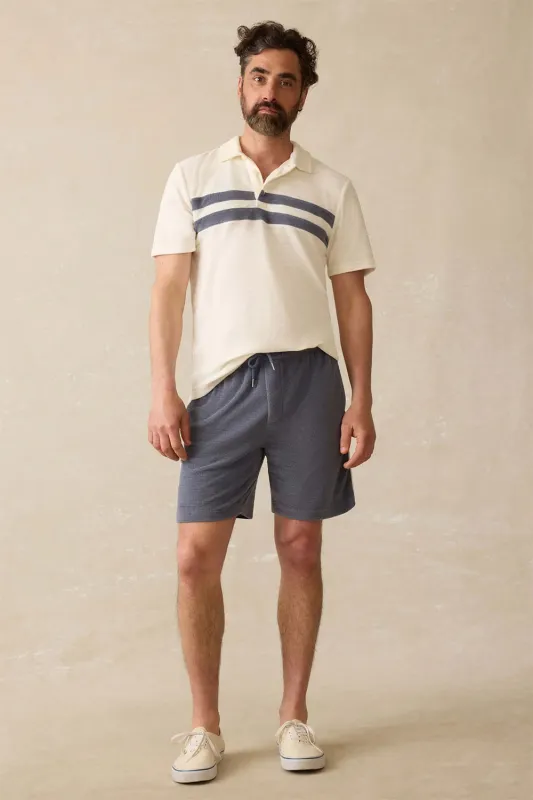 CABANA TOWEL TERRY SWEATSHORT Eastern Storm sold by REVOLVR Menswear