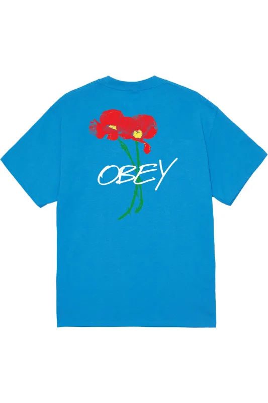 OBEY POPPIES Azure Blue sold by REVOLVR Menswear