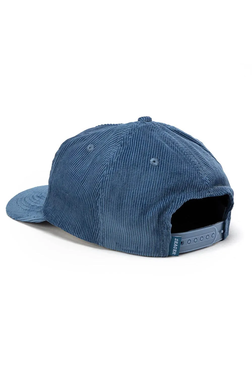 BIG CORDUROY SNAPBACK Blue sold by REVOLVR Menswear product image thumbnail 3