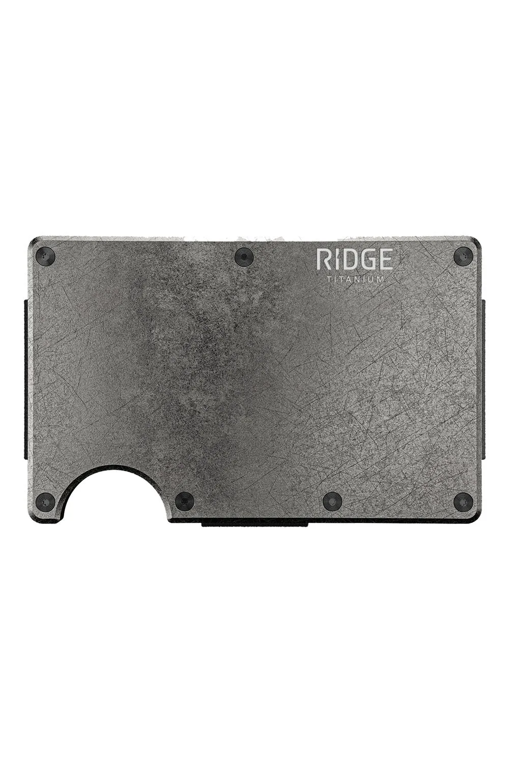 RIDGE WALLET - TITANIUM - MONEY CLIP Stonewashed sold by REVOLVR Menswear product image thumbnail 2