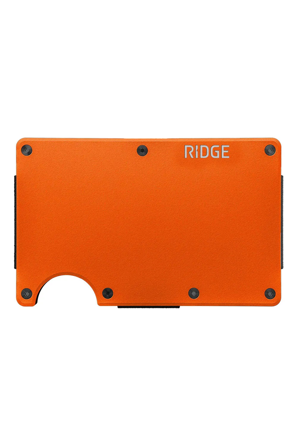 RIDGE WALLET - ALUMINUM - MONEY CLIP Basecamp Orange sold by REVOLVR Menswear product image thumbnail 2