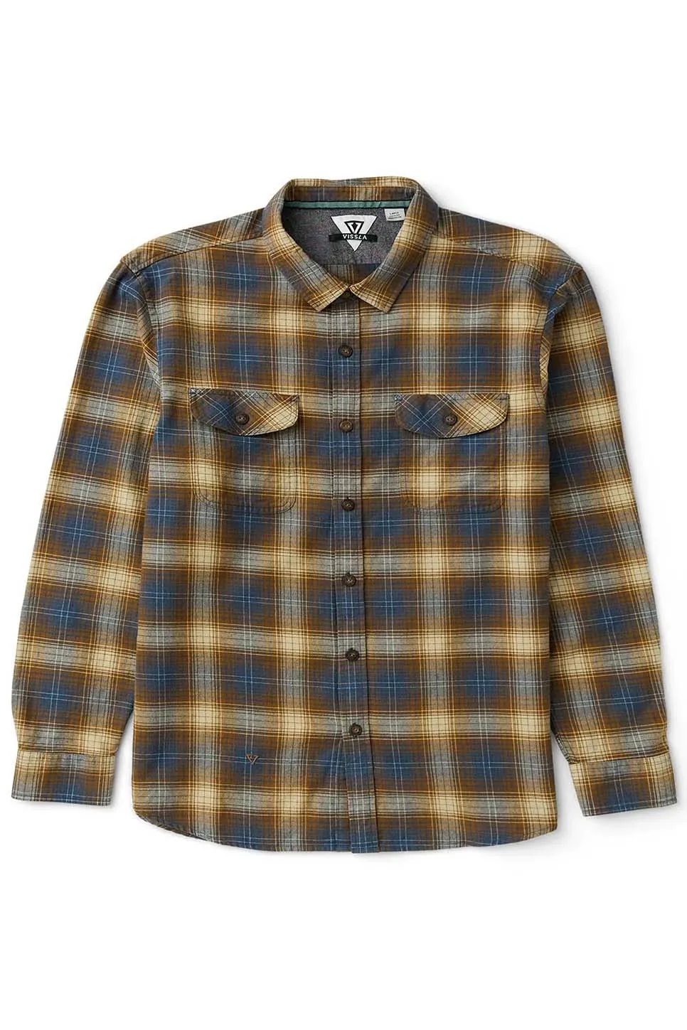 CENTRAL COAST ECO LS FLANNEL Rubber sold by REVOLVR Menswear