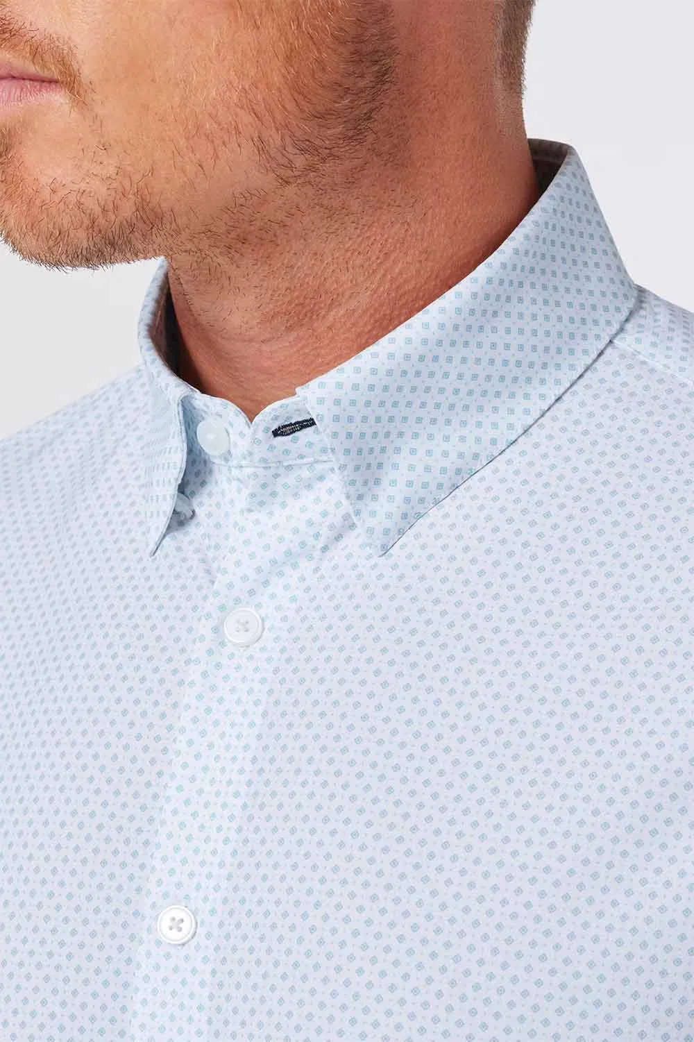LEEWARD LS White Double Diamond sold by REVOLVR Menswear product image thumbnail 3