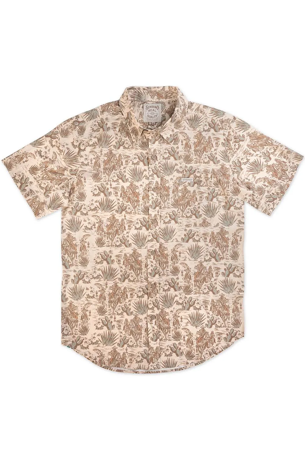 CITY SLICKER SS Vaqueros Print sold by REVOLVR Menswear