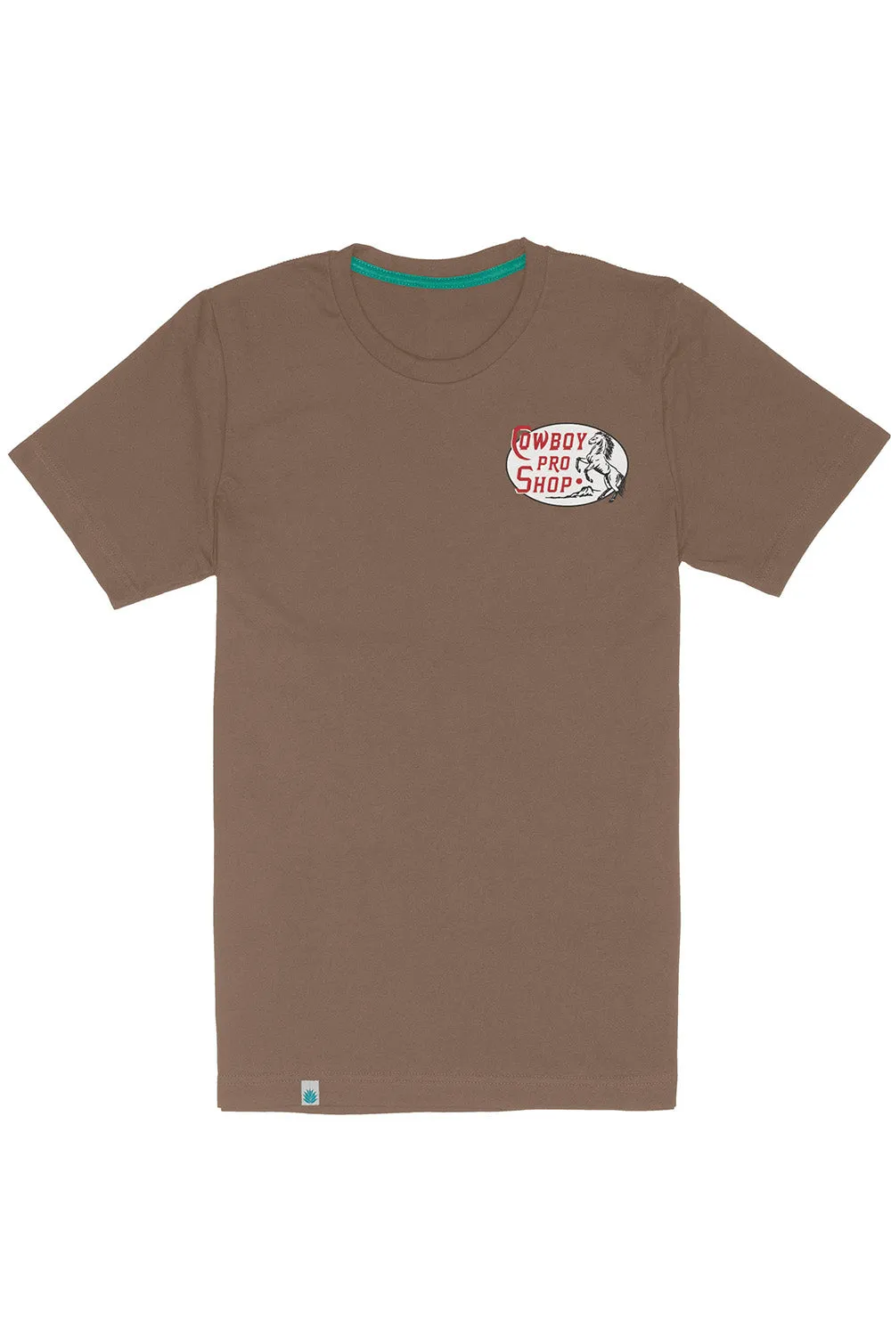 COWBOY PRO SHOP TEE Light Brown sold by REVOLVR Menswear product image thumbnail 2