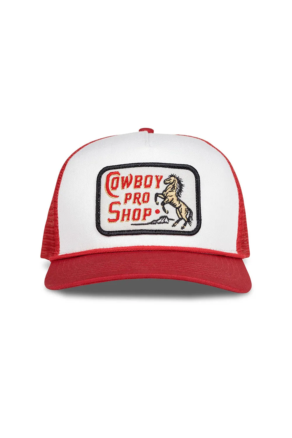 COWBOY PRO SHOP HAT White/Red sold by REVOLVR Menswear product image thumbnail 2