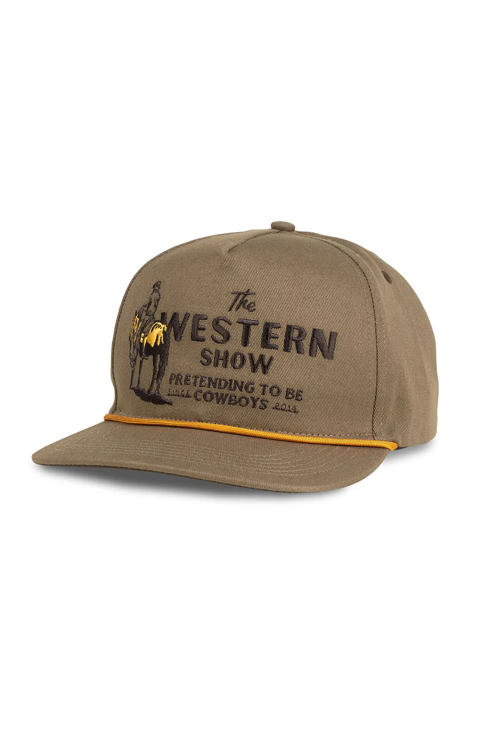 WESTERN SHOW HAT Brown sold by REVOLVR Menswear