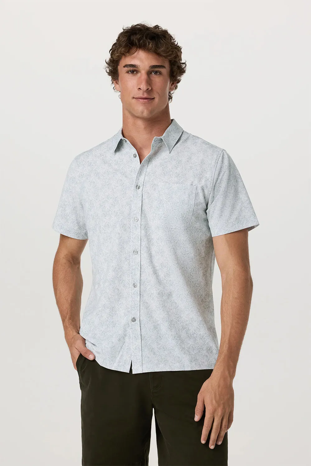 BRIDGE SS Frost Grey Water Lily sold by REVOLVR Menswear product image thumbnail 2