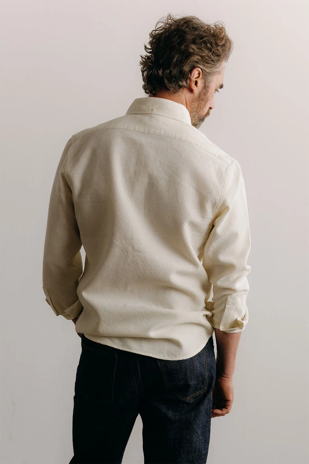 THE JACK Natural Waffle sold by REVOLVR Menswear product image thumbnail 4