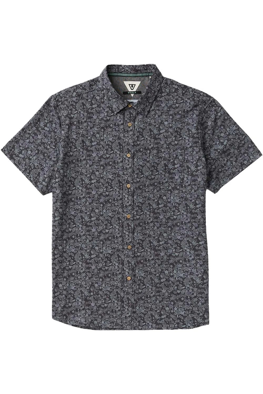 SUN GARDEN ECO SS SHIRT Phantom sold by REVOLVR Menswear