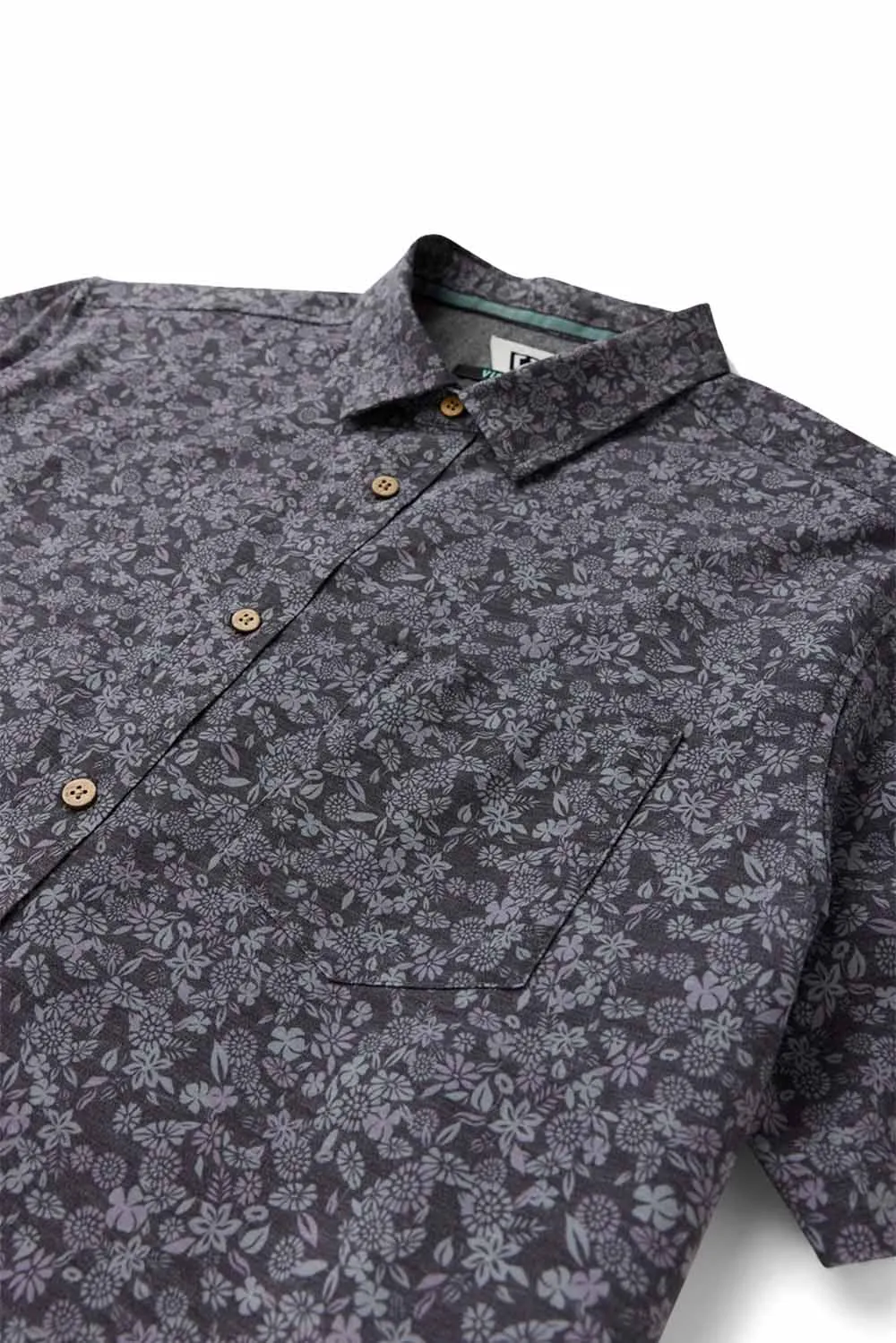 SUN GARDEN ECO SS SHIRT Phantom sold by REVOLVR Menswear product image thumbnail 3