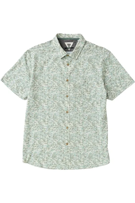 SUN GARDEN ECO SS SHIRT Sage sold by REVOLVR Menswear
