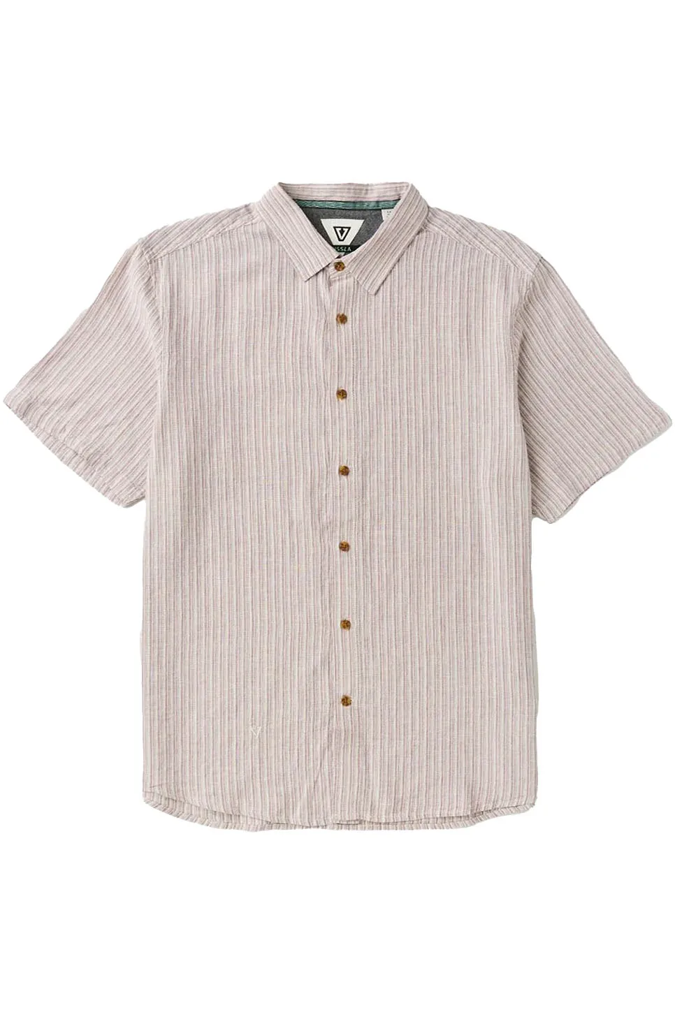 J LINEN SS SHIRT Plum sold by REVOLVR Menswear