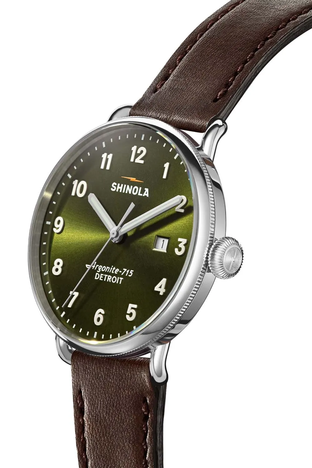 CANFIELD 43mm - DARK OLIVE sold by REVOLVR Menswear product image thumbnail 2