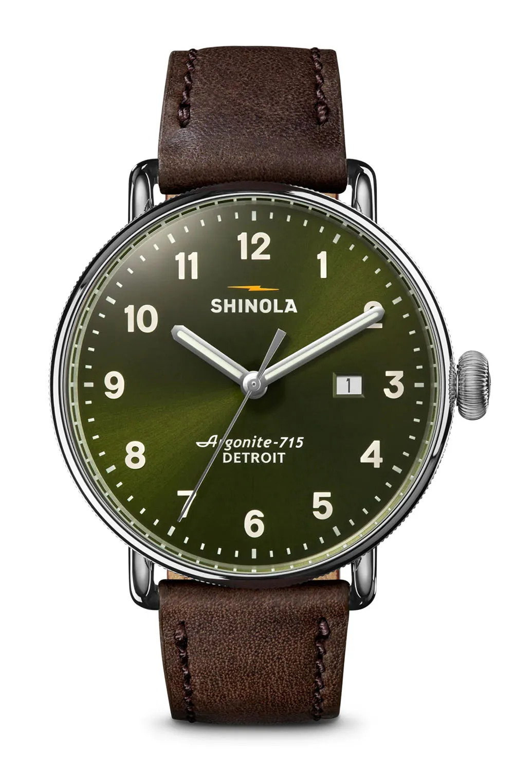 CANFIELD 43mm - DARK OLIVE sold by REVOLVR Menswear