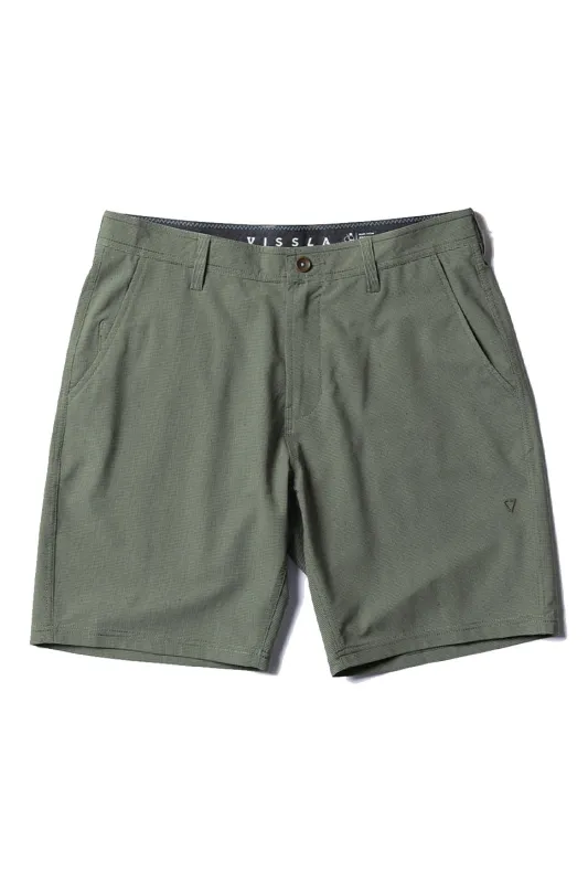 CANYONS HYBRID 18.5" WALKSHORT Dark Olive sold by REVOLVR Menswear