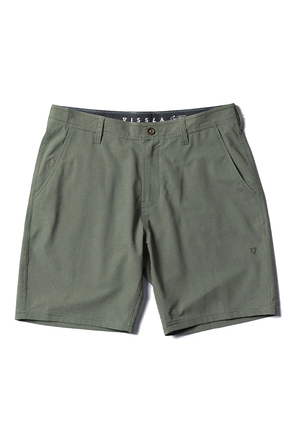 CANYONS HYBRID 18.5" WALKSHORT Dark Olive sold by REVOLVR Menswear