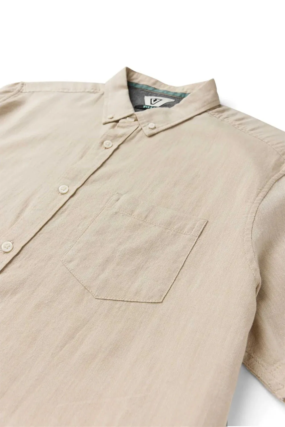ROLL CALL SS SHIRT Light Khaki sold by REVOLVR Menswear product image thumbnail 3