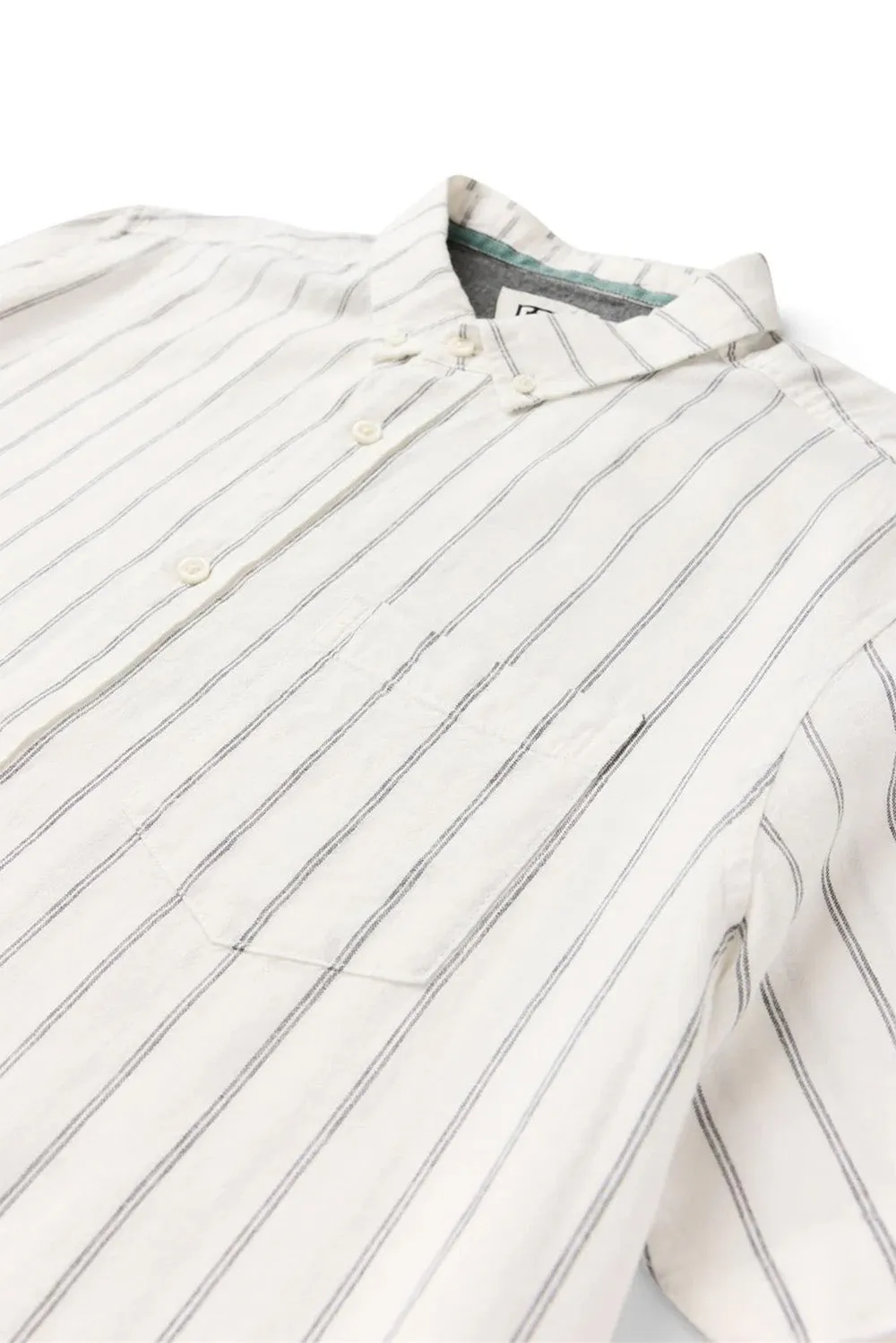 MINDER SS SHIRT Vintage White sold by REVOLVR Menswear product image thumbnail 3