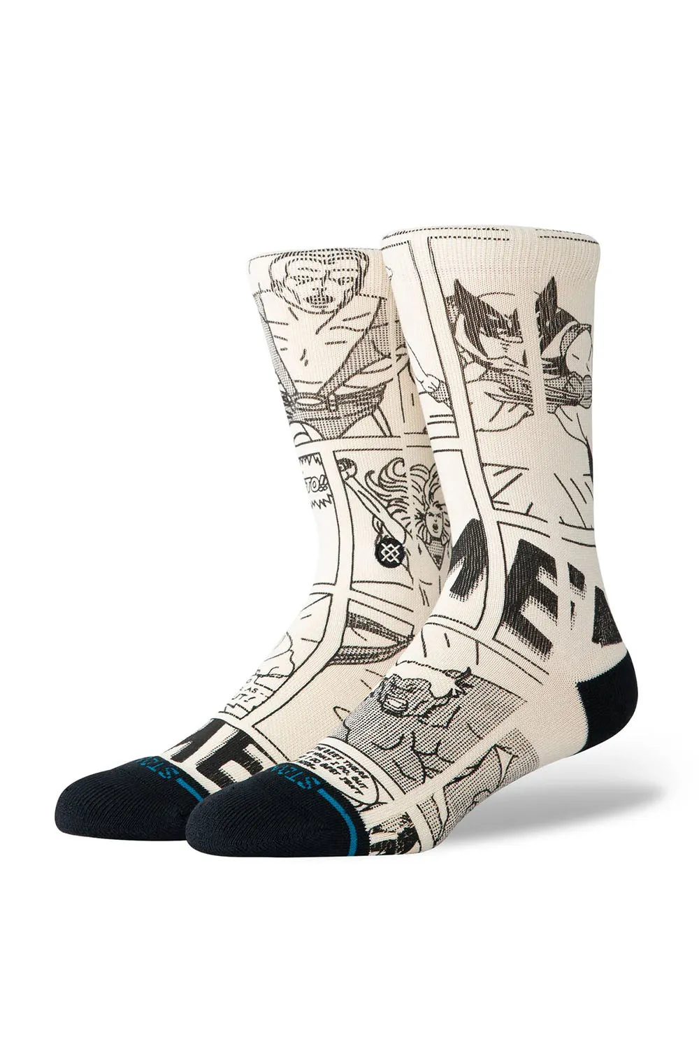 GOOD VS BAD CREW Black/White sold by REVOLVR Menswear