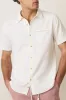 STRETCH SELVAGE SHIRT Natural sold by REVOLVR Menswear