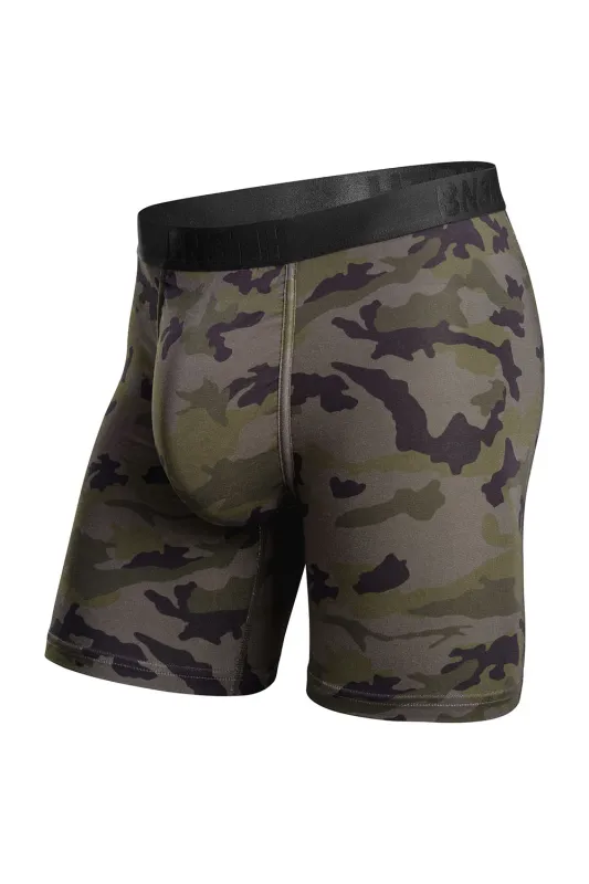 CLASSIC BOXER BRIEF WITH FLY Camo Woodland sold by REVOLVR Menswear