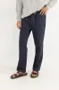 LINEN JAM PANT Navy sold by REVOLVR Menswear