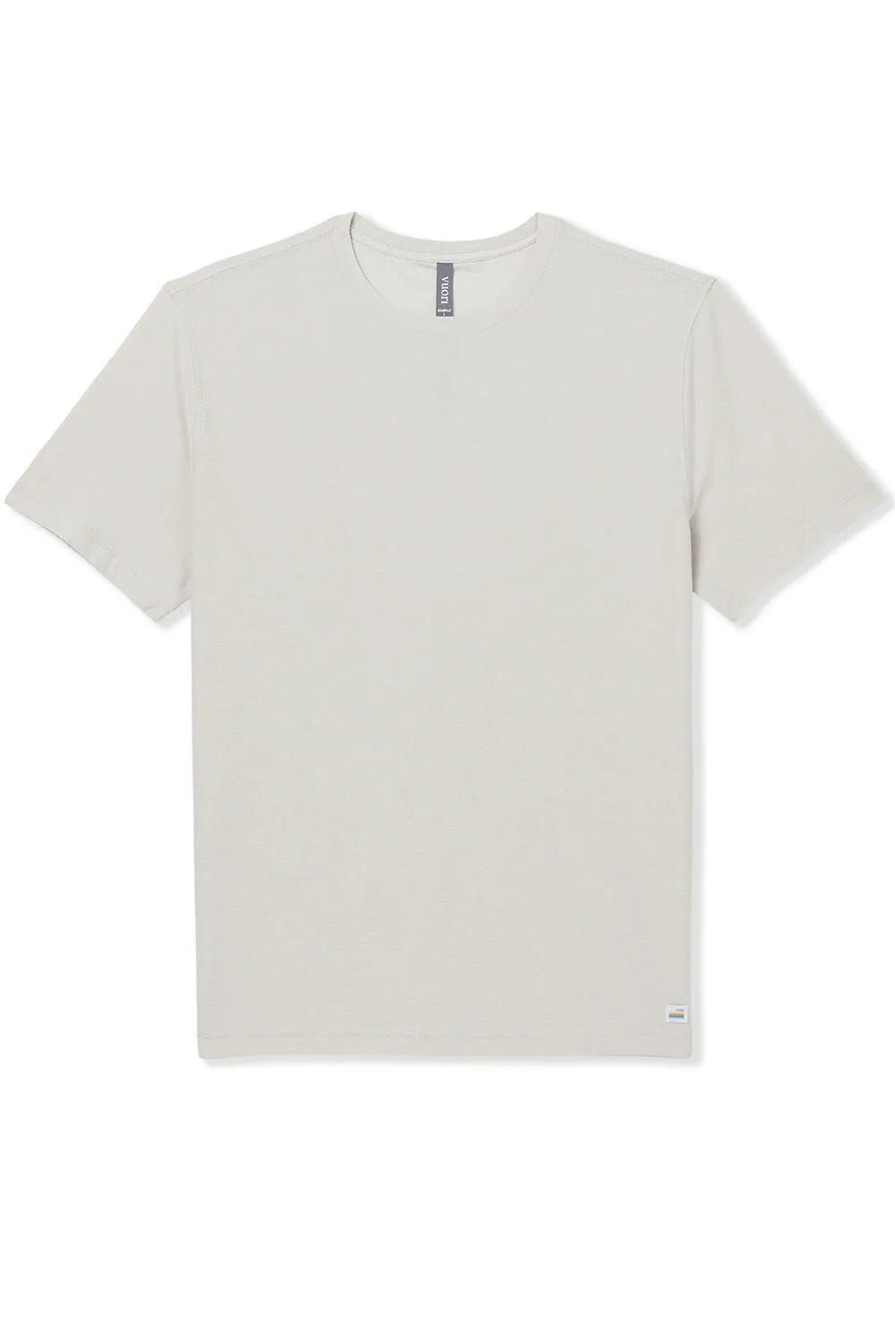 STRATO TECH TEE Mushroom Heather sold by REVOLVR Menswear