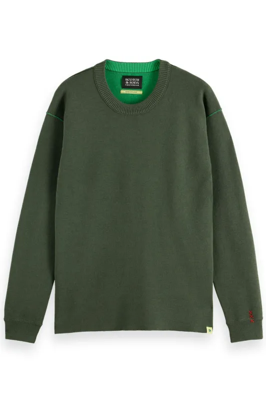 MERINO CREWNECK Thyme sold by REVOLVR Menswear