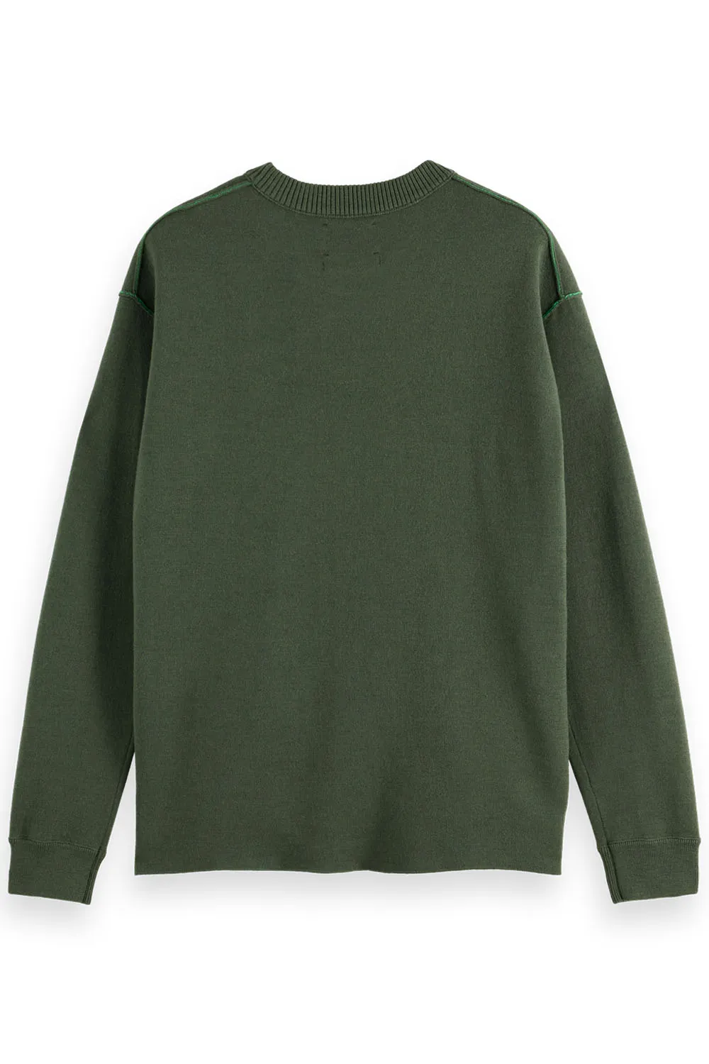 MERINO CREWNECK Thyme sold by REVOLVR Menswear product image thumbnail 2