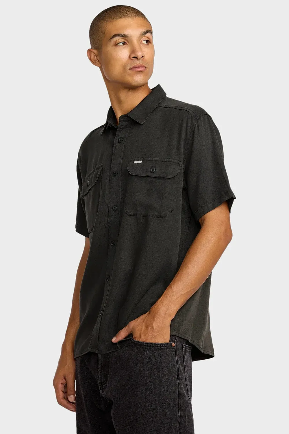 VACANCY UTILITY SS Pirate Black sold by REVOLVR Menswear product image thumbnail 3