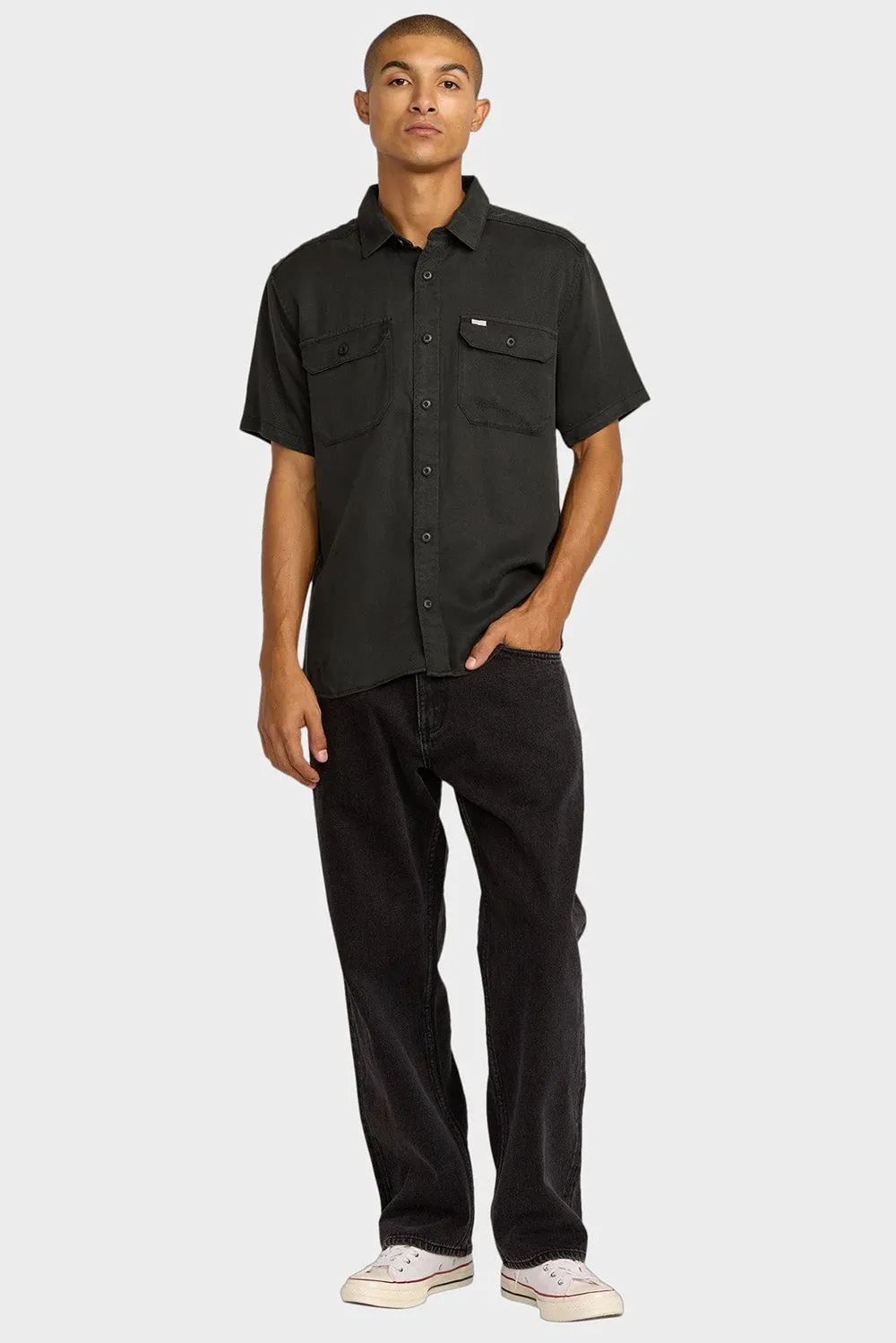 VACANCY UTILITY SS Pirate Black sold by REVOLVR Menswear product image thumbnail 5