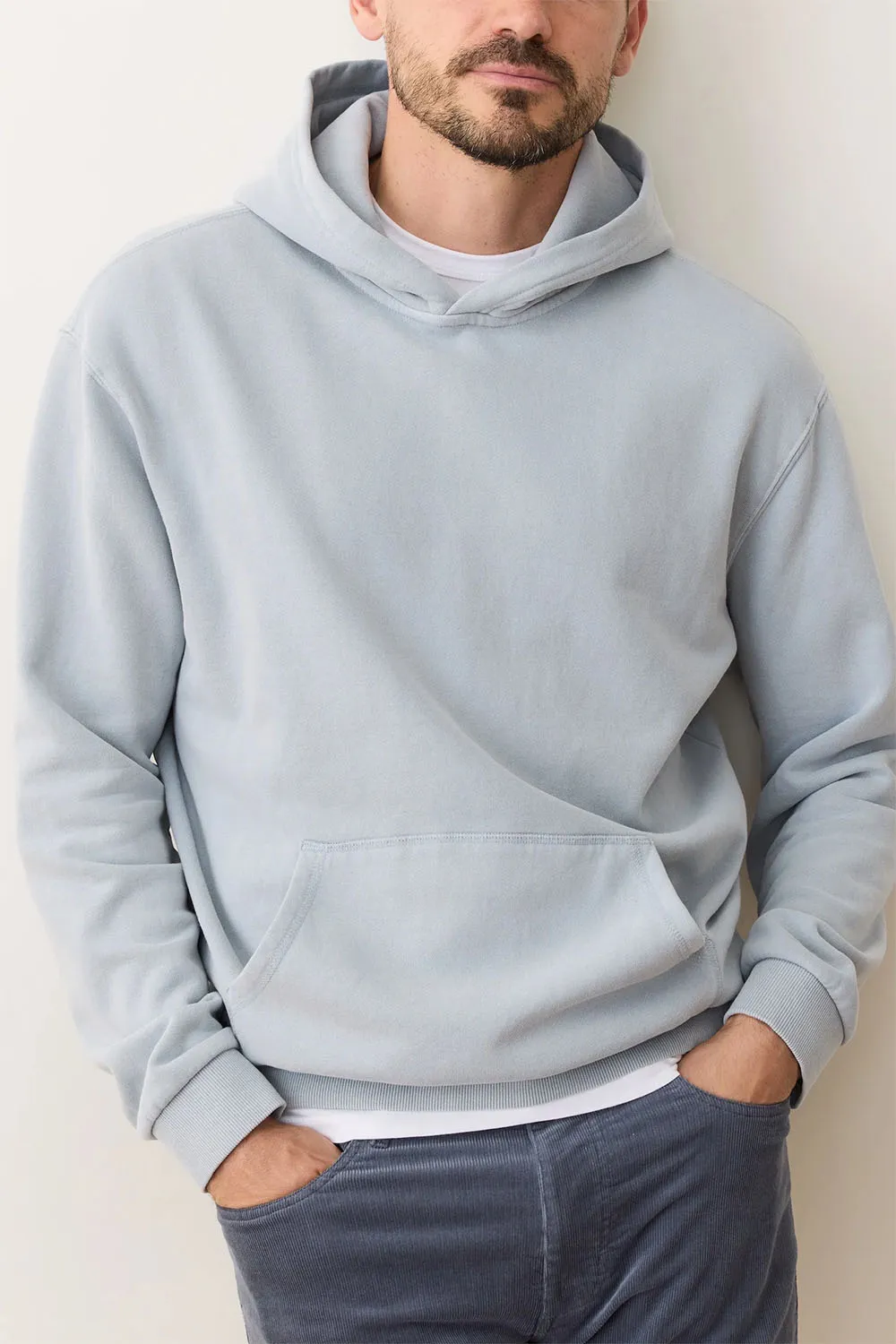 CLOUD 9 FLEECE HOODIE Ballad Blue sold by REVOLVR Menswear product image thumbnail 2