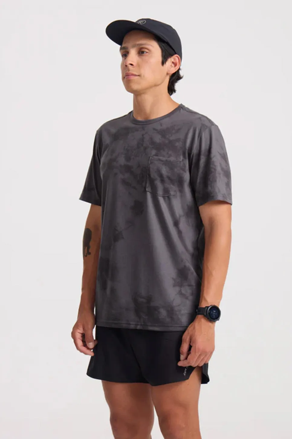 MATHIS ACTIVE TIE DYE Grey sold by REVOLVR Menswear product image thumbnail 2