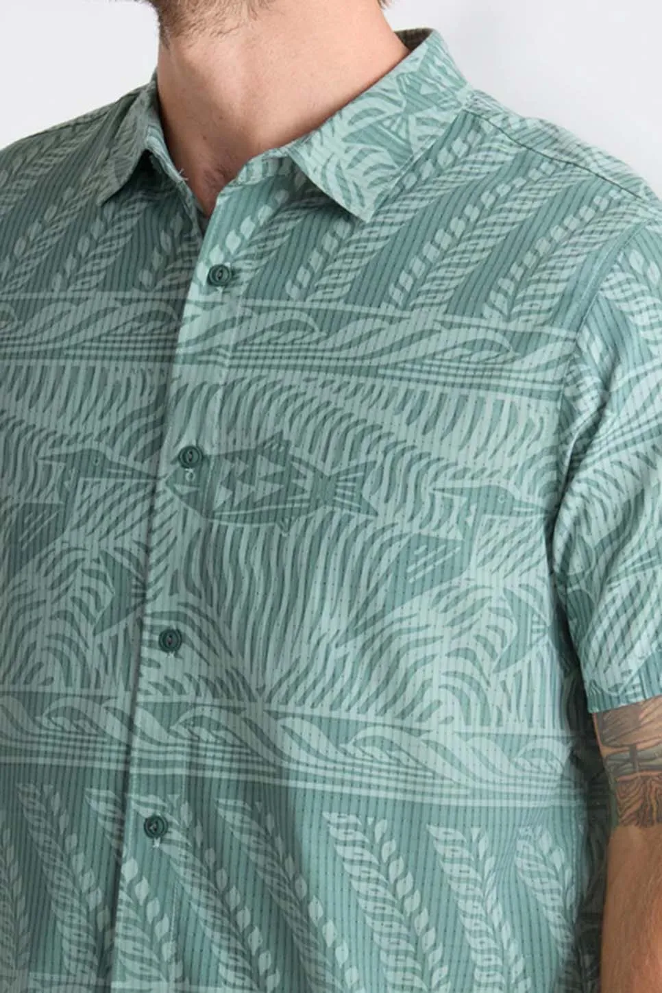 BLESS UP SS Slate Green sold by REVOLVR Menswear product image thumbnail 5