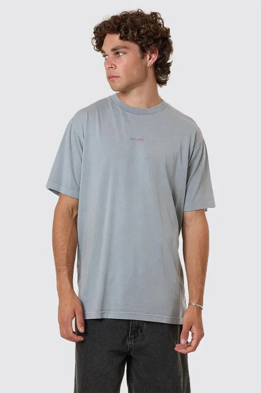 MINIMAL MERCH FIT TEE Smog sold by REVOLVR Menswear