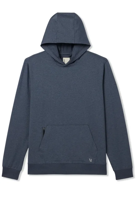 SUNDAY HOODIE 2.0 Azure Heather sold by REVOLVR Menswear