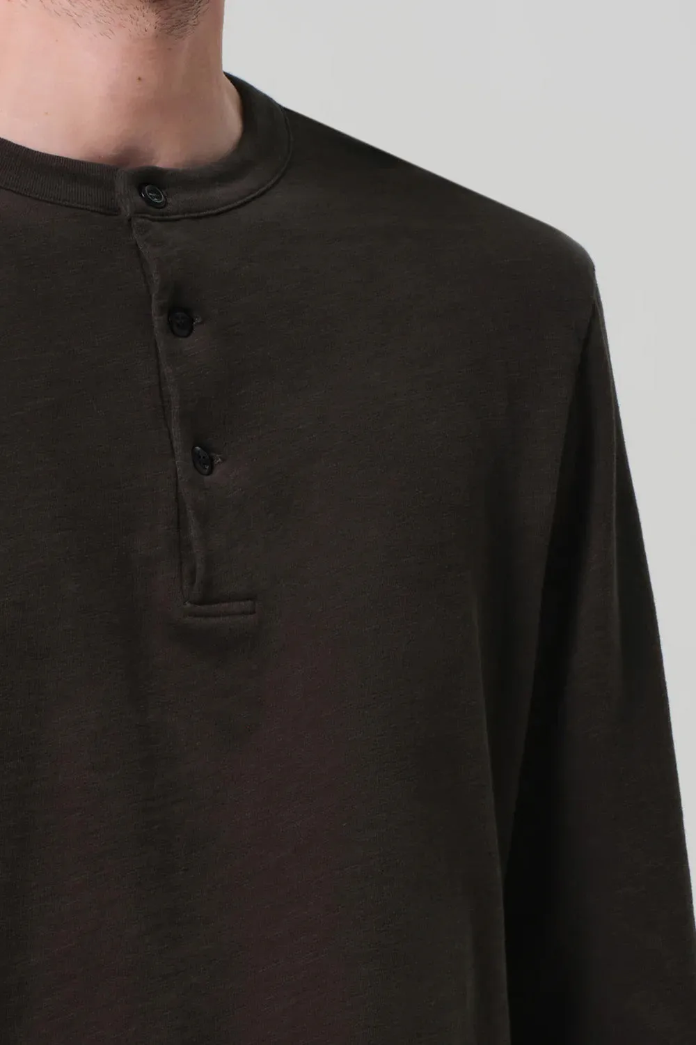 THREE BUTTON HENLEY Forrest sold by REVOLVR Menswear product image thumbnail 5