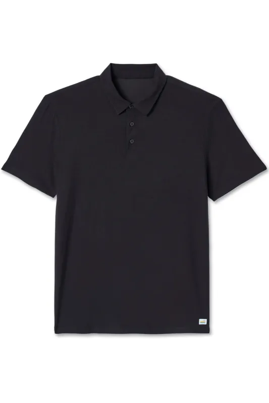 STRATO TECH POLO Black made by Vuori